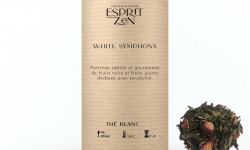 Esprit Zen - Thé Vert "White Symphony" - grenade - cassis - cranberry -  Boite 100g