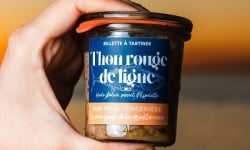 Mas Henri - Rillette Thon rouge de ligne, huile d'olive, piment d'Esp 100g