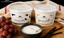 La Tallevendaise - Lot fromage nature et fromage blanc vanille 2x1kg