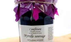 Maréchal Fraicheur - Confiture de myrtille sauvage - 370 gr