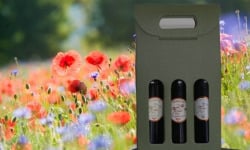 Huilerie d'Artois - Coffret fleuri - 3 Huiles de 25cl