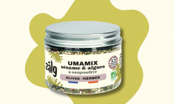 Zalg - UMAMIX : sésame & algues à saupoudrer - Olive & Herbe de Provence 50g