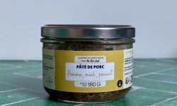 Au Bien Fait - Pâté de porc Pomme, miel, piment - 180g