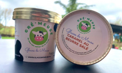 Glaces de Meuse - Crème Glacée Lot 20 P'tit Pot Caramel au Beurre Salé 120mL