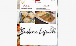 Boucherie Lefeuvre - [Précommande] Menu de Noel coquille St Jacques et filet mignon de porc Bourguignon