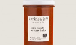 Karine & Jeff - Sauce tomate au curry indien 6x200g
