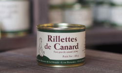PALMAGRI - Rillettes de canard au foie gras 180g