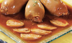 L'OLIVERAIE DU COUDON - Encornets farcis à la Sétoise ( RECETTE DU SUD OUEST ) 390gr