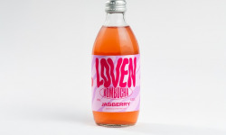 LOVEN Crew - Brasserie L'Indispensable - Kombucha Jasberry (thé vert jasmin & framboise) - 6x33cl