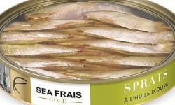 L'atelier Sea Frais - Sprats MSC dans l’huile d’olive d’origine biologique 120gx10