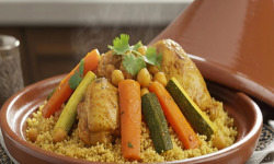 Le Paradis d'Escargot - COUSCOUS POULET AVEC LEGUMES
