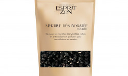 Esprit Zen - Myrtilles Déshydratées sucrées - Sachet zip de 100g