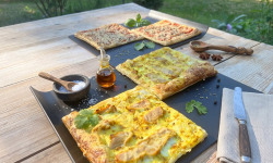 Ferme Sereine en Périgord - Duo CARRÉ² de TartéFine Indienne (crème, poulet, curry)