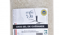 Artisans du Sel - Sel de Guérande Brut d'Exception 1kg x 12