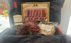 IBERICO & CO - Maxi Kit Apéro - Charcuterie mix ibérique bellota & Vin rouge