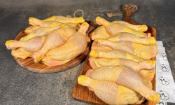 Maison Lascours - 3 kg de Cuisses de Poulet Fermier Label Rouge
