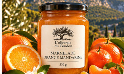L'OLIVERAIE DU COUDON - Marmelade Orange Mandarine  370 g