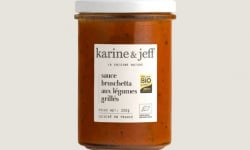 Karine & Jeff - Sauce bruschetta aux légumes grillés 200g