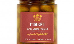 Moulin à huile Bastide du Laval - Olives variété Picholine au Piment