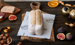 Maison BAYLE - Champions du Monde de boucherie 2016 - Rôti Pintade de noel foie gras, figues et  noisettes 800g - Roti festif - fêtes - Noël