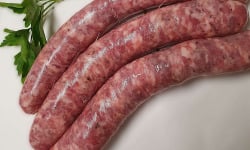 Ferme de la Paumerais - SAUCISSE FRAICHE DE PORC - 125 Gr