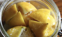 L’Oliveraie du Coudon - CITRON CONFIT QUARTS BIO EN POT DE 140GR