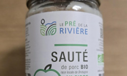 Le Pré de la Rivière - Sauté de porc bio au cidre 600g