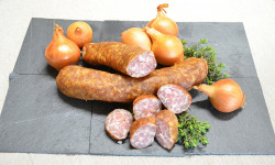Ferme Joos - 2 saucisses fumées de porc: ferme du Grommendyck