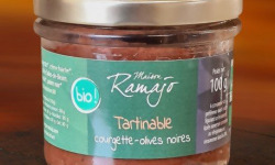 Maison Ramajo - Tartinable Courgette Olives noires 100g