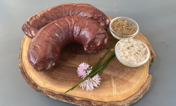 Mas de Monille - Boudin Noir à la viande 250g - Porc noir gascon