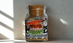 Adal Terra - Gomasio Graines de Sésame Biodynamiques - Fleur de Sel 60G