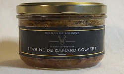 Délices de Sologne - terrine de canard colvert - 185g
