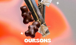 Chaloin Chocolats - Oursons guimauve chocolat au lait