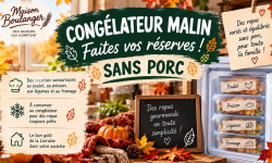 Maison Boulanger - Congélateur malin sans porc