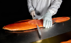 Etablissements JC David - Filet de Saumon fumé des Iles Feroe - Tranché - 0.9 kg