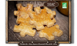 P'tit Bout d'Alsace - P'tit Apéro Bio - Citron, Sésame, à l'Emmental & Fleur de Sel - 500 g (VRAC)