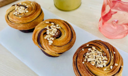 Le Pain d'Hervé - Lot de 3 Cruffins Pâte à Tartiner