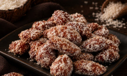 La confiserie d’antan 100% bio - Amandes caramélisées noix de coco - vrac 500 gr