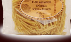 L’Oliveraie du Coudon - [Précommande] PATES SAFRANEES SPECIALE SOUPE POISSON 50G