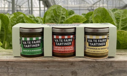 Les Nouvelles Fermes - Coffret 3 tartinables végétaux (pièce)