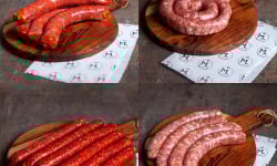 Maison Lascours - Colis de l'Été - Saucisses Classiques