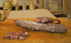 Charcuterie Mannei - Saucisse sèche fermière de porc Nustrale -Sans Nitrite-