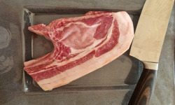 Ferme du Groin à L’Airbe - Côte campagnarde de porc plein air 500g