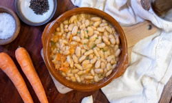 Maison Micouleau - Haricots cuisinés aux lardons boite 420g