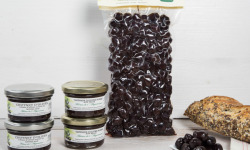 La Ferme de l'Ayguemarse - Apéro Olive Noire de Nyons : olives, chutney x2, tapenade x2