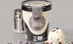Mademoiselle Fayel - Crème Glacée Douceur de lait pépites de chocolat noir - 100% Bio 500ml