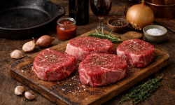 La Maison du Charolais - [Précommande] Faux filet de bœuf AOP Bœuf de Charolles - 1Kg (4-5 tranches)