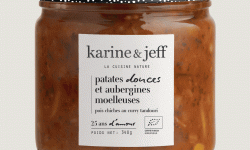 Karine & Jeff - Patates douces et aubergines et pois chiches au curry Tandoori 6x340g