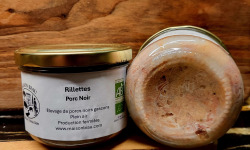 Maison Biau - [Précommande] Terrine de rillettes de porc noir 200g