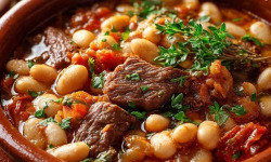 Graines Précieuses - Loubias au jarret de boeuf braisé parfumé au thym